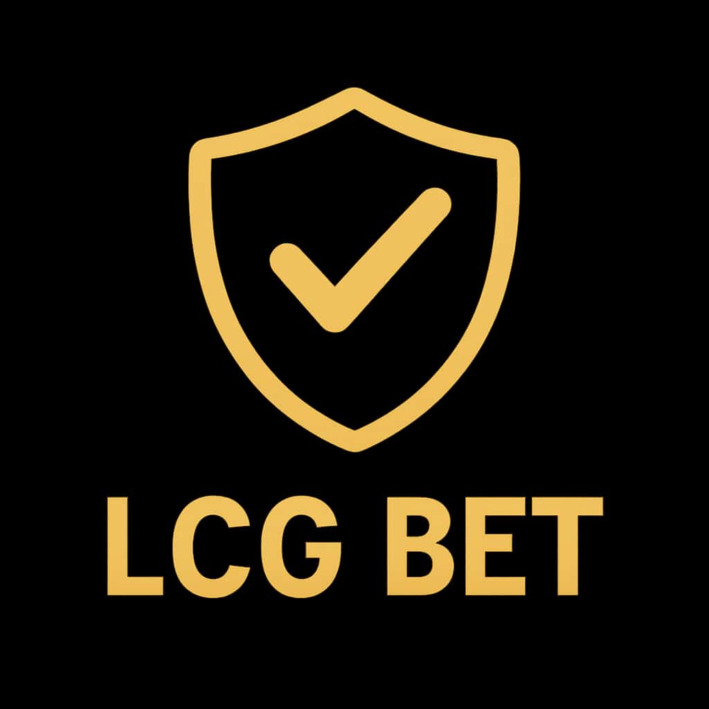 An icon symbolizing security measures for LCG Bet, showcasing the text clearly.