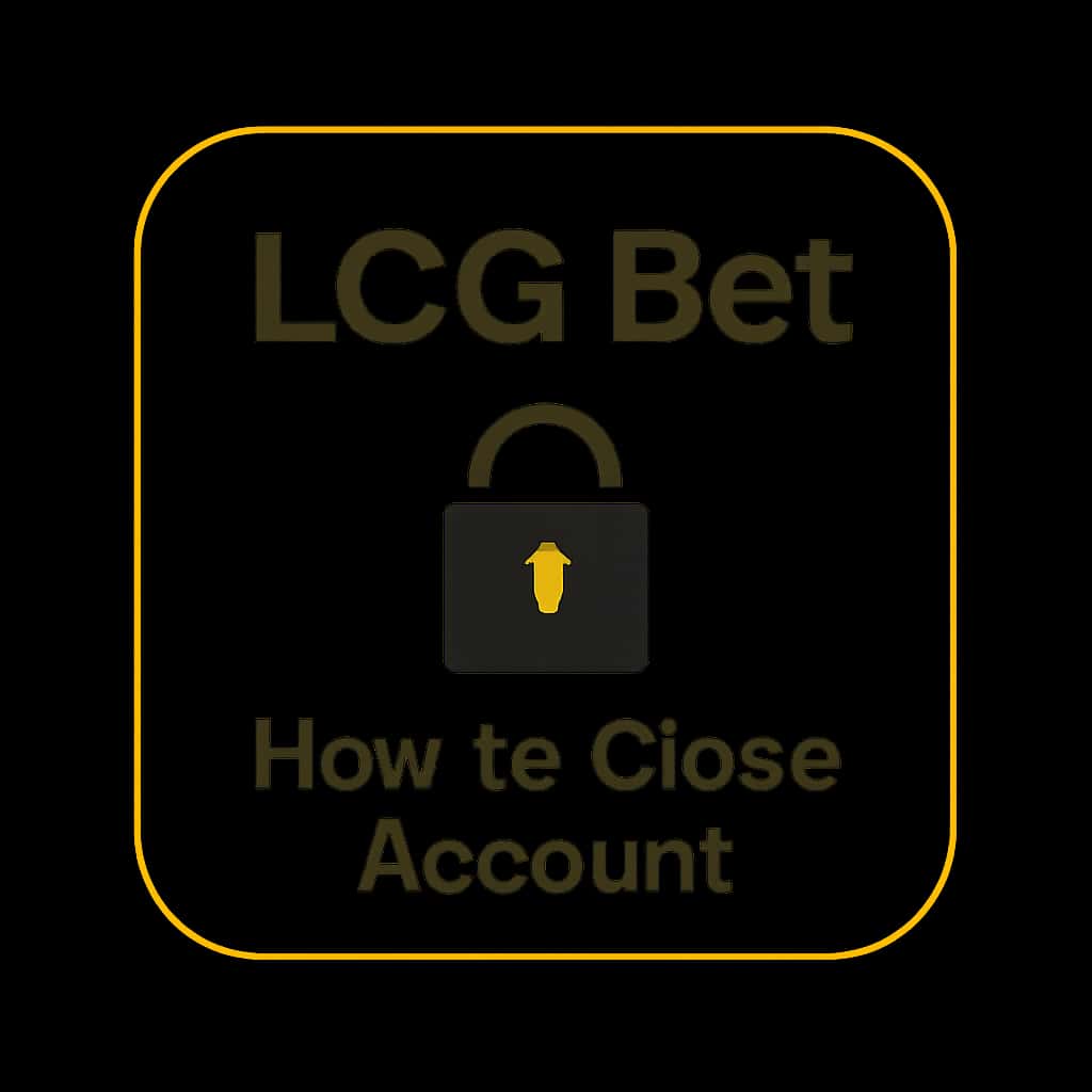 Icon representing account closure guidance for LCG Bet.