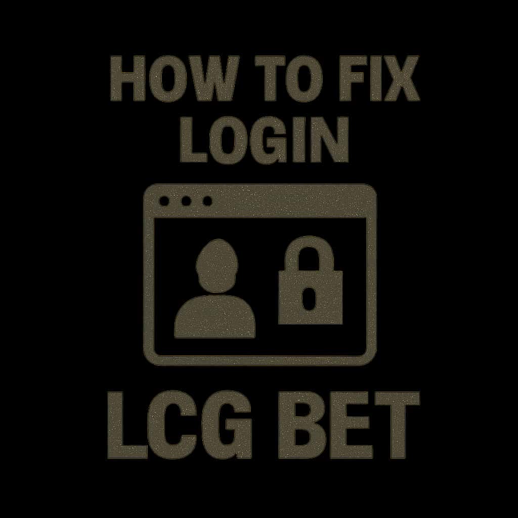 Icon representing LCG Bet login assistance.