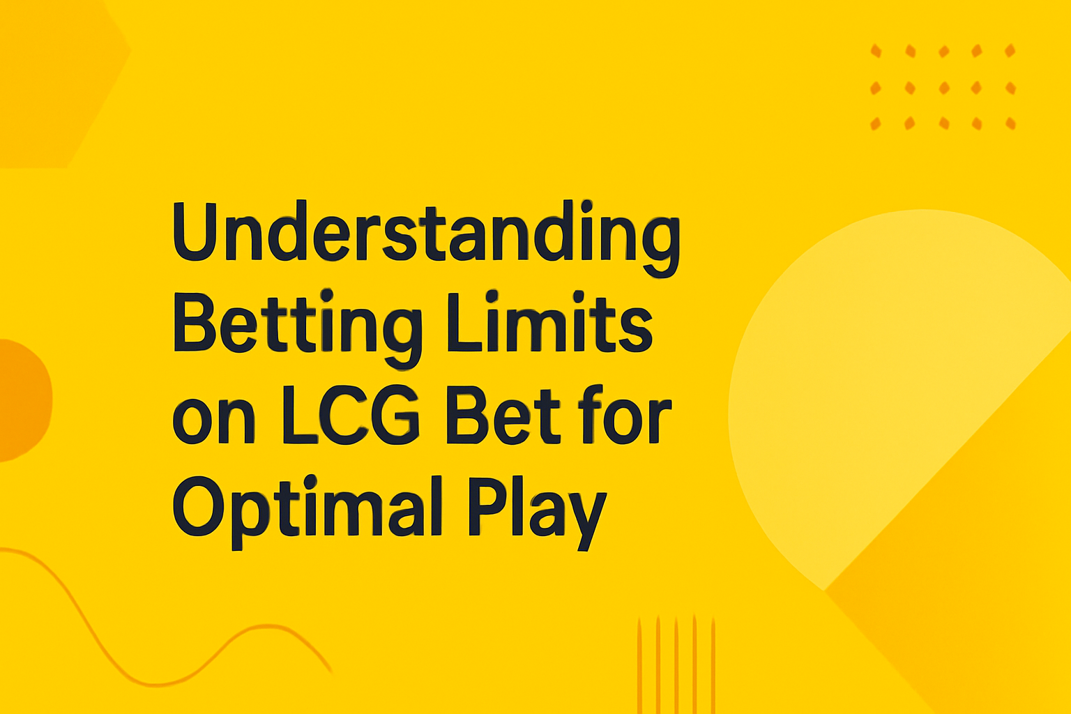 An informative visualization about LCG Bet safety features with clean typography.