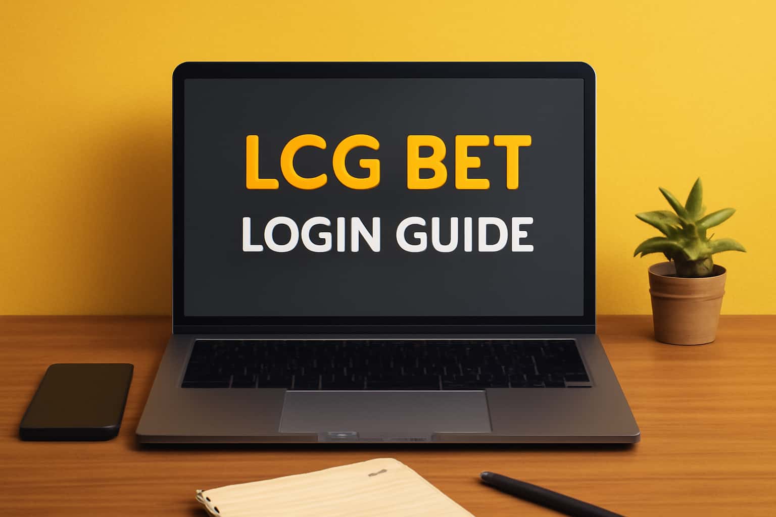 A professional depiction of the LCG Bet Login Guide showcasing high-tech design elements.