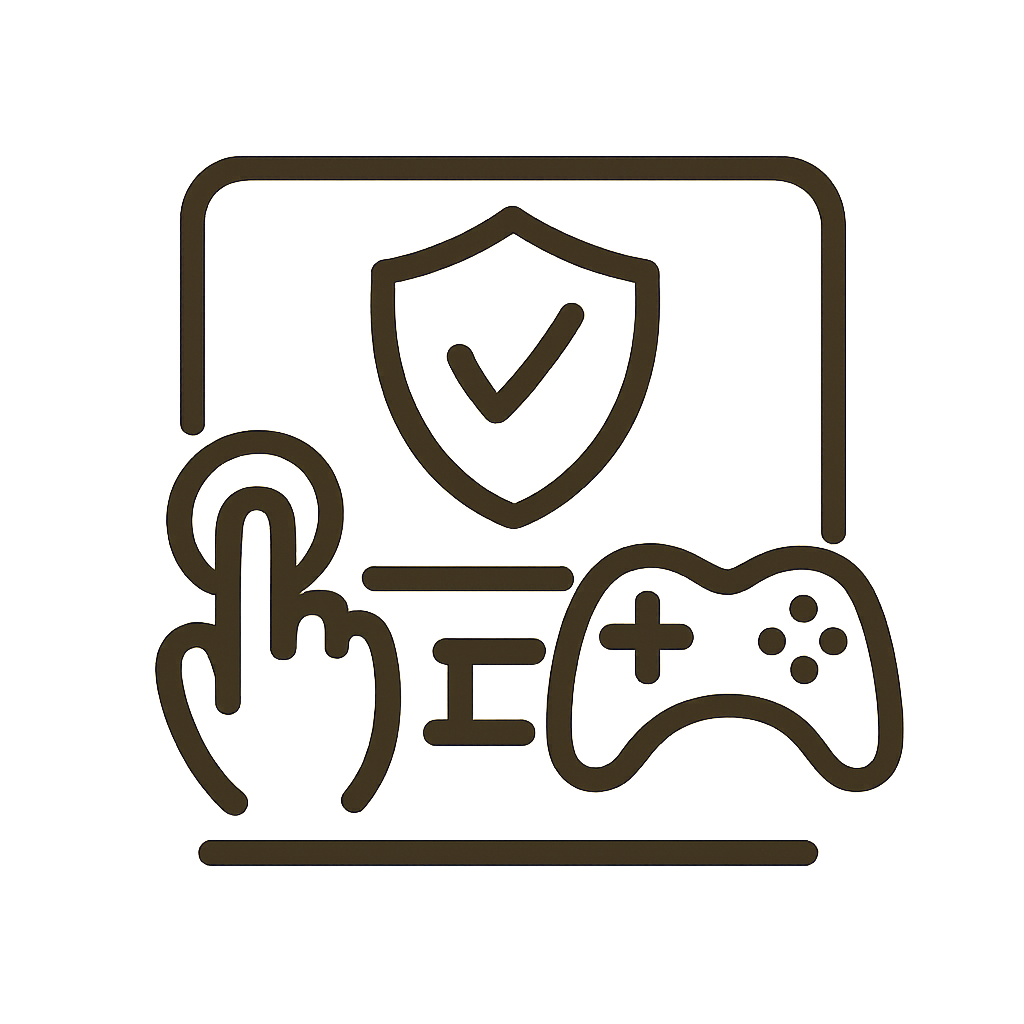 An icon symbolizing safety in LCG Bet.