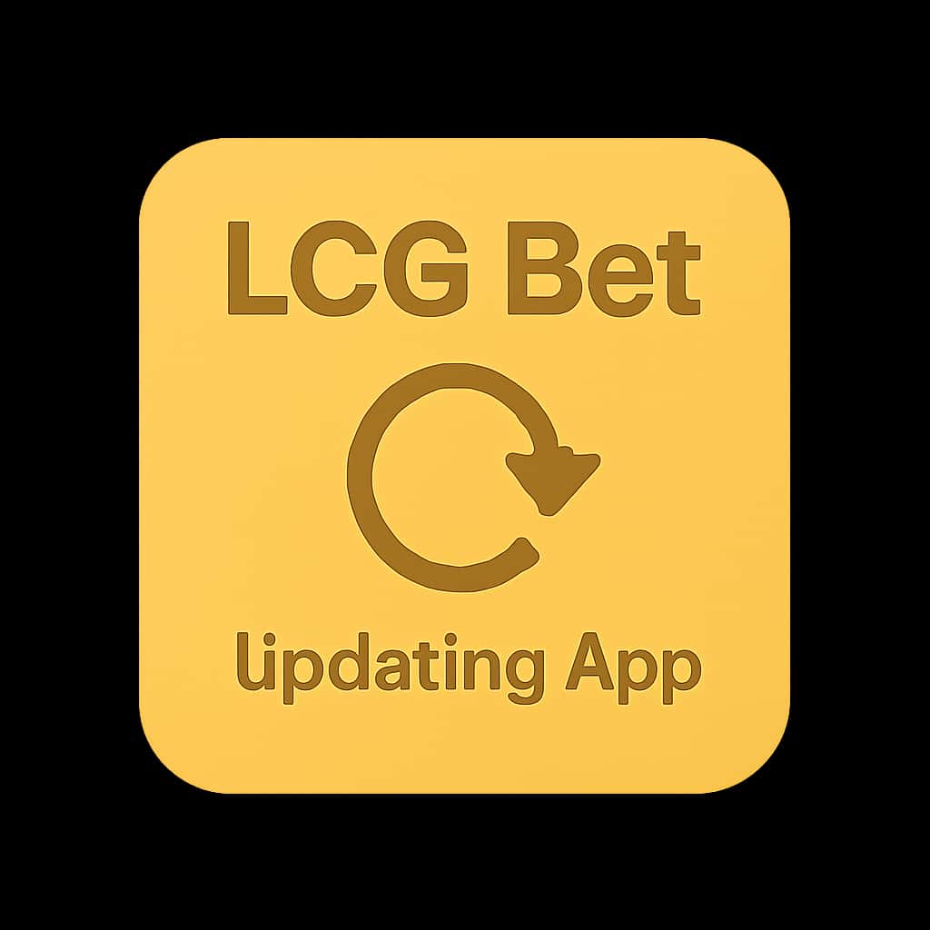 Icon representing the update process of the LCG Bet app.
